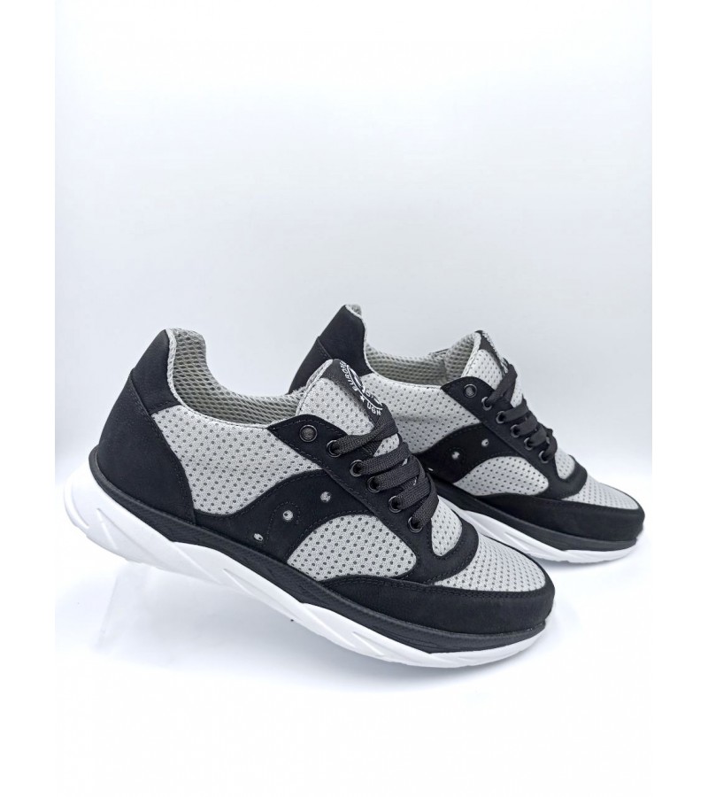 21-31 Чорно-світло-сірі  ( Чоловічі, Сітка)