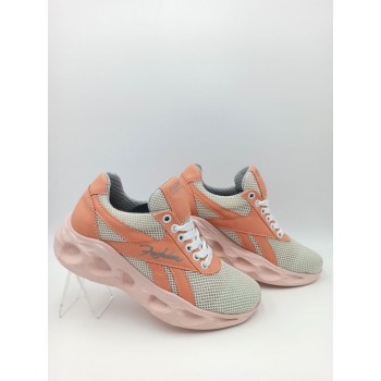 433 W Бежево-помаранчеві (Літо, жіночі, Сітка)