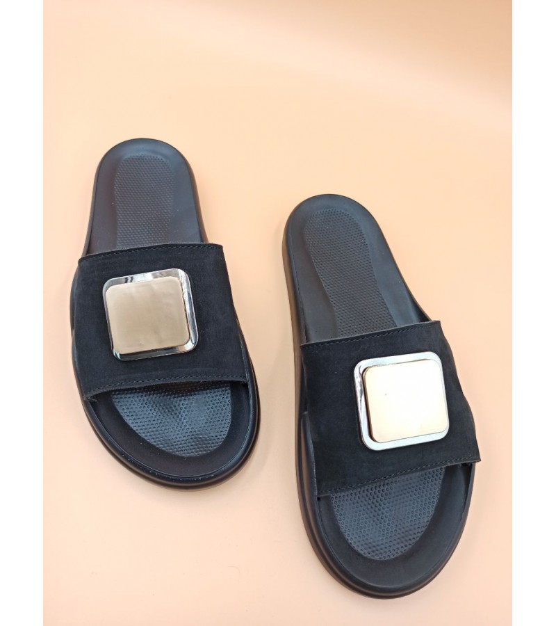 21-81 W Чорні (Літо, жіночі, Натуральний нубук)