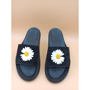 21-80 W Чорні  (Літо, жіночі, Натуральний нубук)