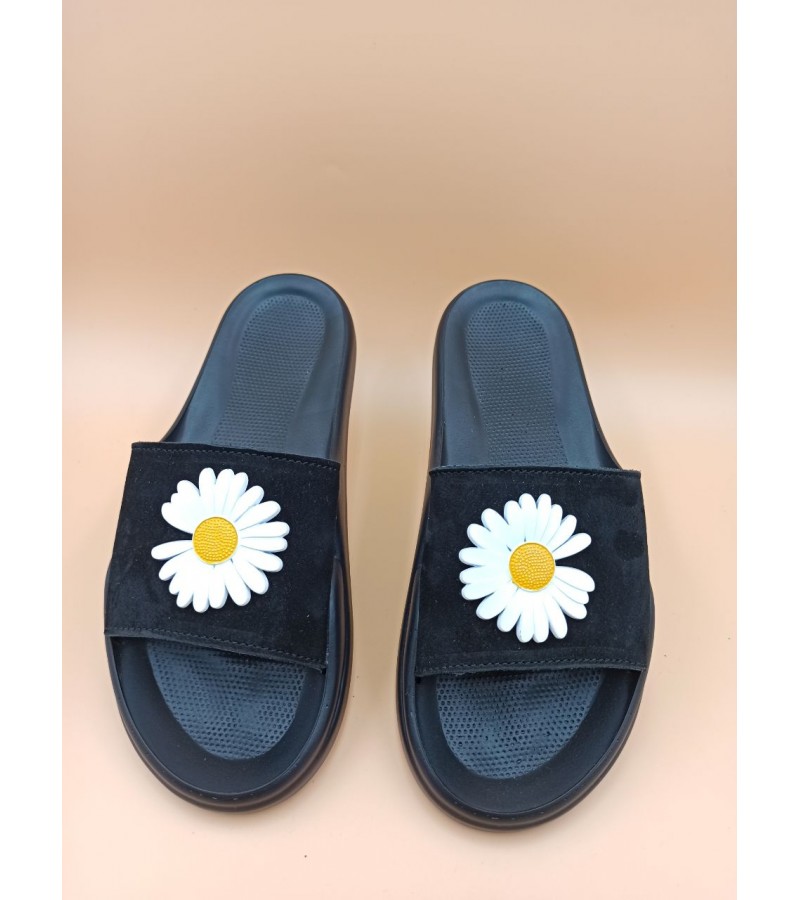 21-80 W Чорні  (Літо, жіночі, Натуральний нубук)