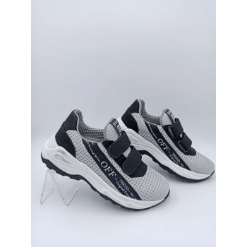 398 L Світло-сіро-чорні (Літо, дитячі, Сітка)