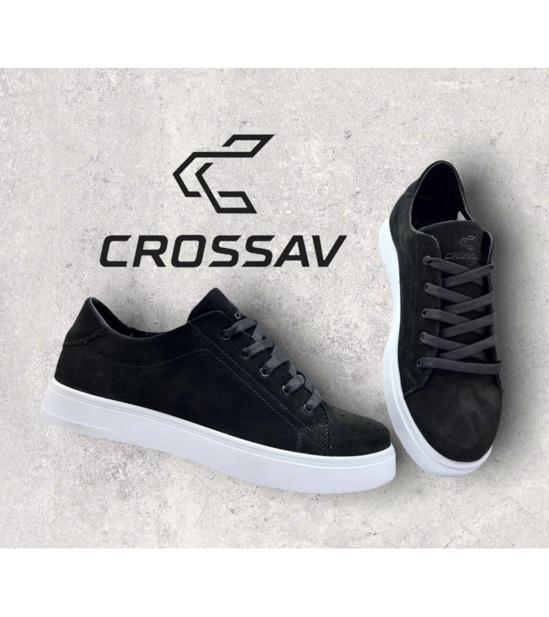 21-10 ГОЛА  Чорні (Весна- Осінь, чоловічі, Натуральний нубук)