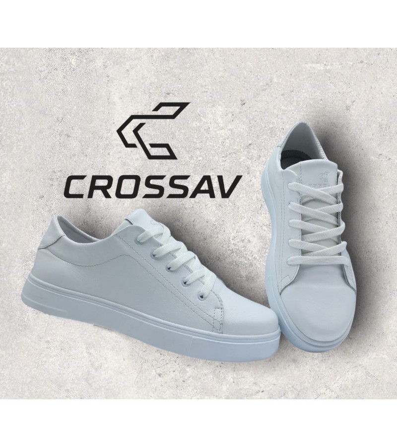 21-10 ГОЛА  Білі (Весна- Осінь, чоловічі, Шкіра лицьова)