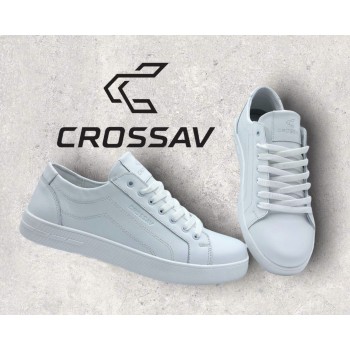 21-115 Білі (Весна - Осінь, чоловічі, Шкіра лицьова)