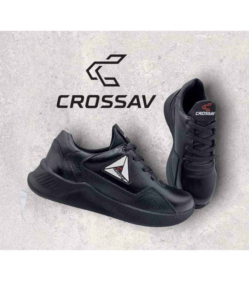  317 Чорні (Весна - Осінь, підліткові, Шкіра лицьова + шкіра флотар)