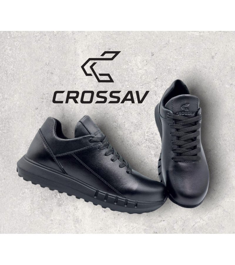 39/1 Чорні ( Весна - Осінь, підліткові, Шкіра лицьова)