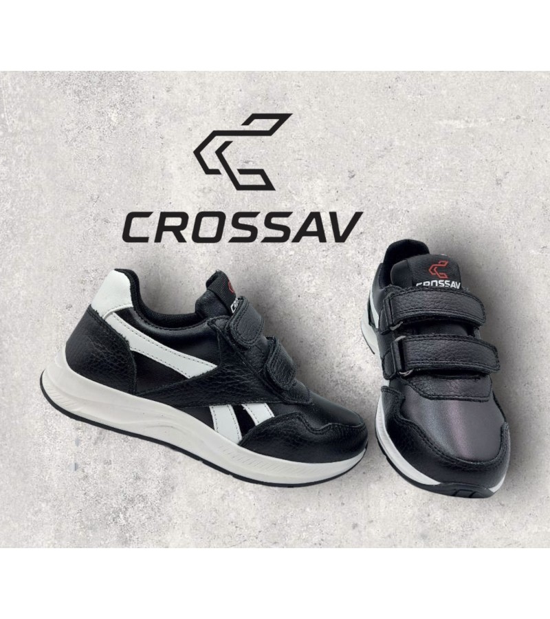 12 L Чорно-білі (Весна - Осінь, дитячі, Шкіра флотар + шкіра лицьова)