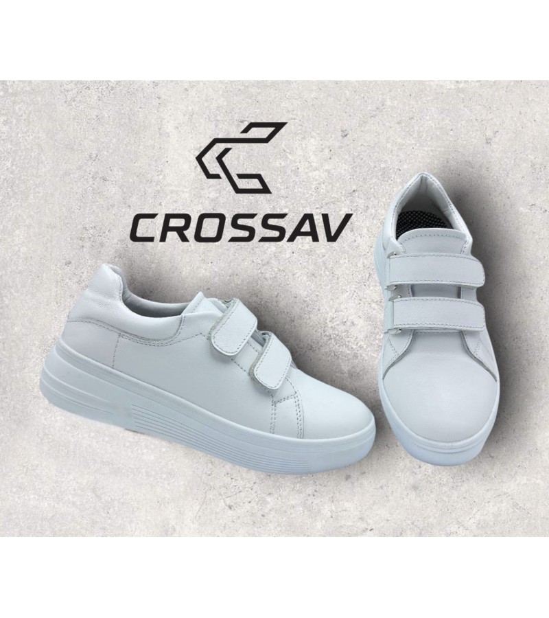 21-11 L W Білі (Весна- Осінь, дитячі, Шкіра лицьова)