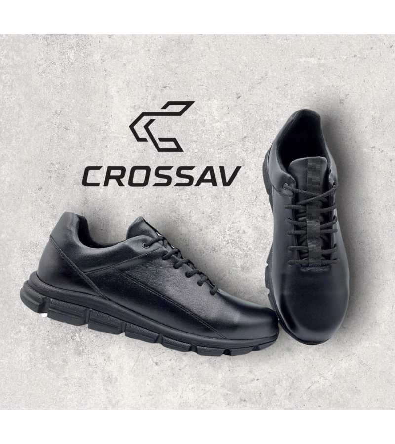 39/1 Чорні Великі (46,47,48) (Весна - Осінь, чоловічі, Шкіра лицьова)