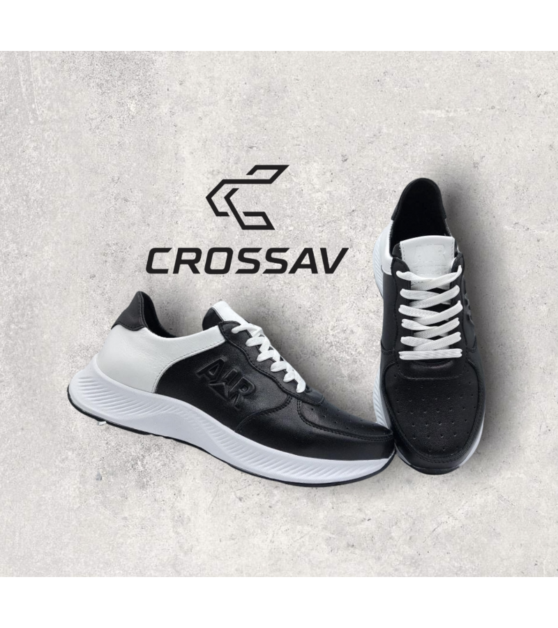 21-35 Чорно-білі (Весна- Осінь, чоловічі, Шкіра лицьова)