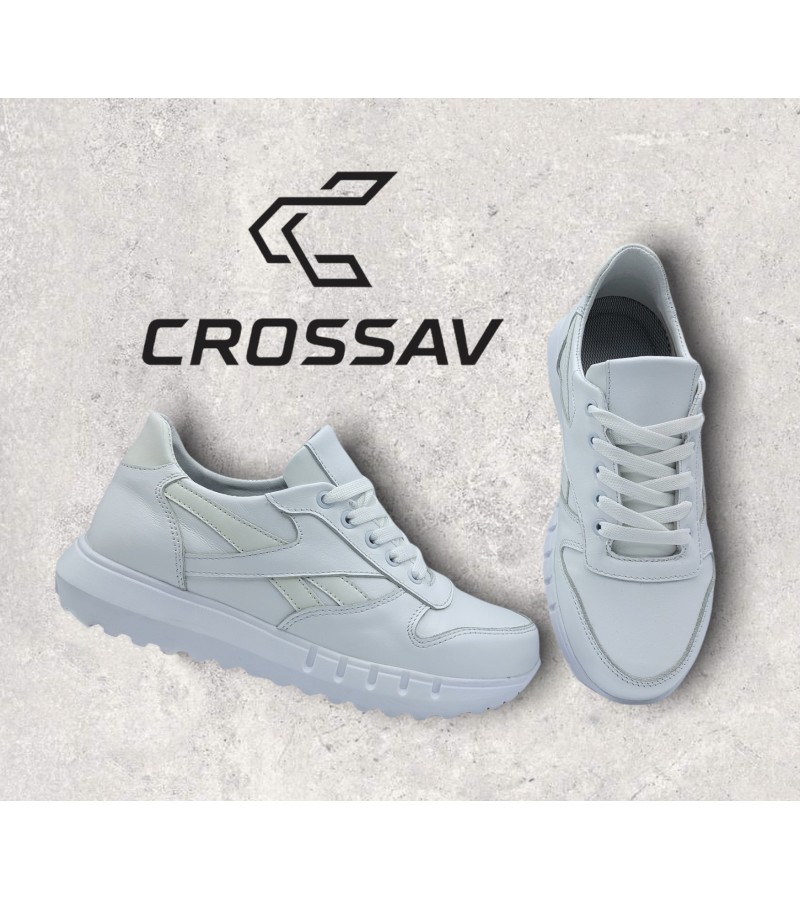 21-42/1 W Білі (Весна - Осінь, жіночі, Шкіра лицьова)