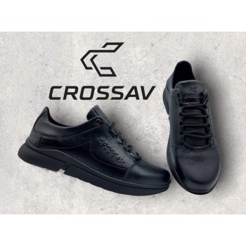 397/2 Чорні (Весна - Осінь, чоловічі, Шкіра лицьова)