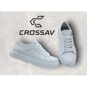 22-501  Білі (Весна - Осінь, чоловічі, Шкіра лицьова)