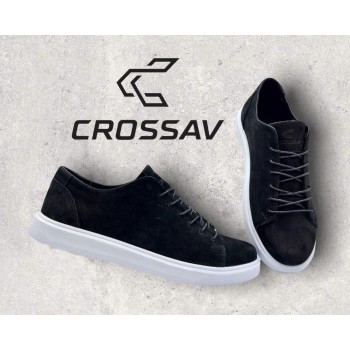 22-507 Чорні (Весна - Осінь, чоловічі, Натуральний нубук)