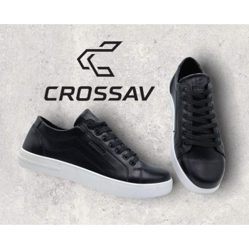 21-115 Чорні (Весна - Осінь, чоловічі, Шкіра лицьова)