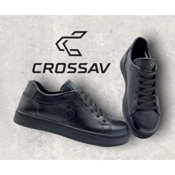 89/2 Чорні (Весна - Осінь, чоловічі, Шкіра лицьова)