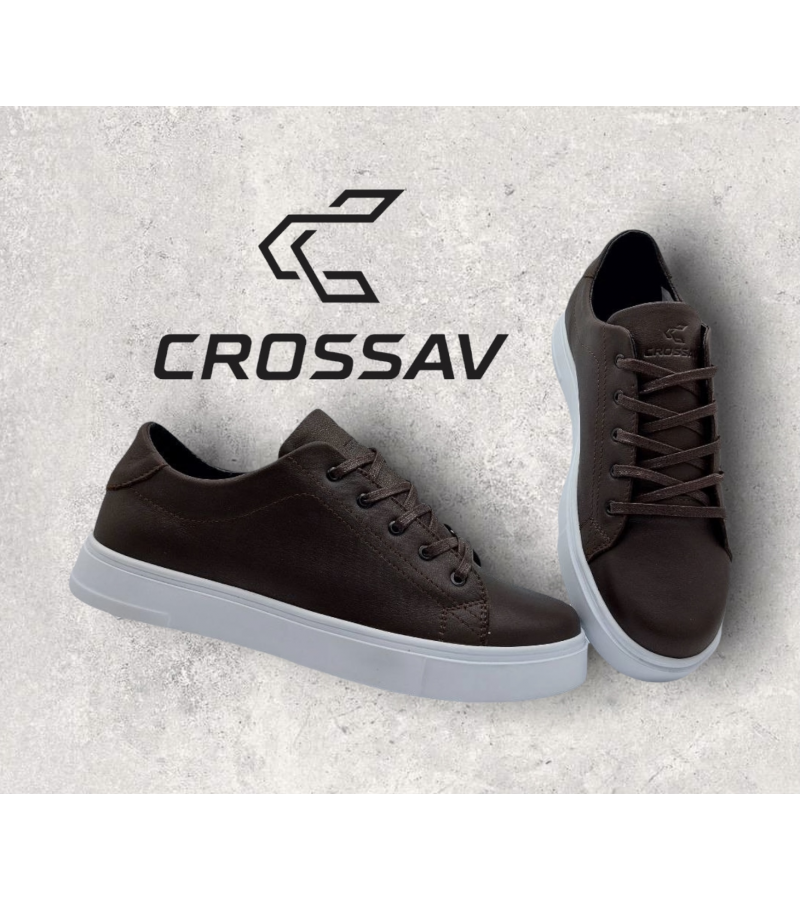 21-10 ГОЛА Коричневі (Весна - Осінь, чоловічі, Шкіра вощена крейзі)