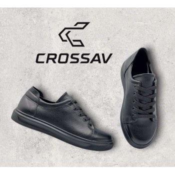 22-551/2 W Чорні (Весна - Осінь, жіночі, Шкіра лицьова)