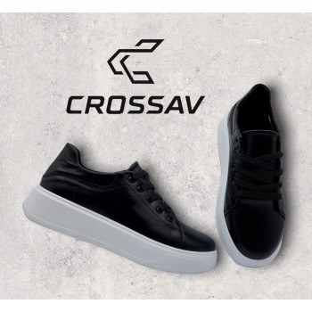 21-12 W Чорні (Весна- Осінь, жіночі, Шкіра лицьова)