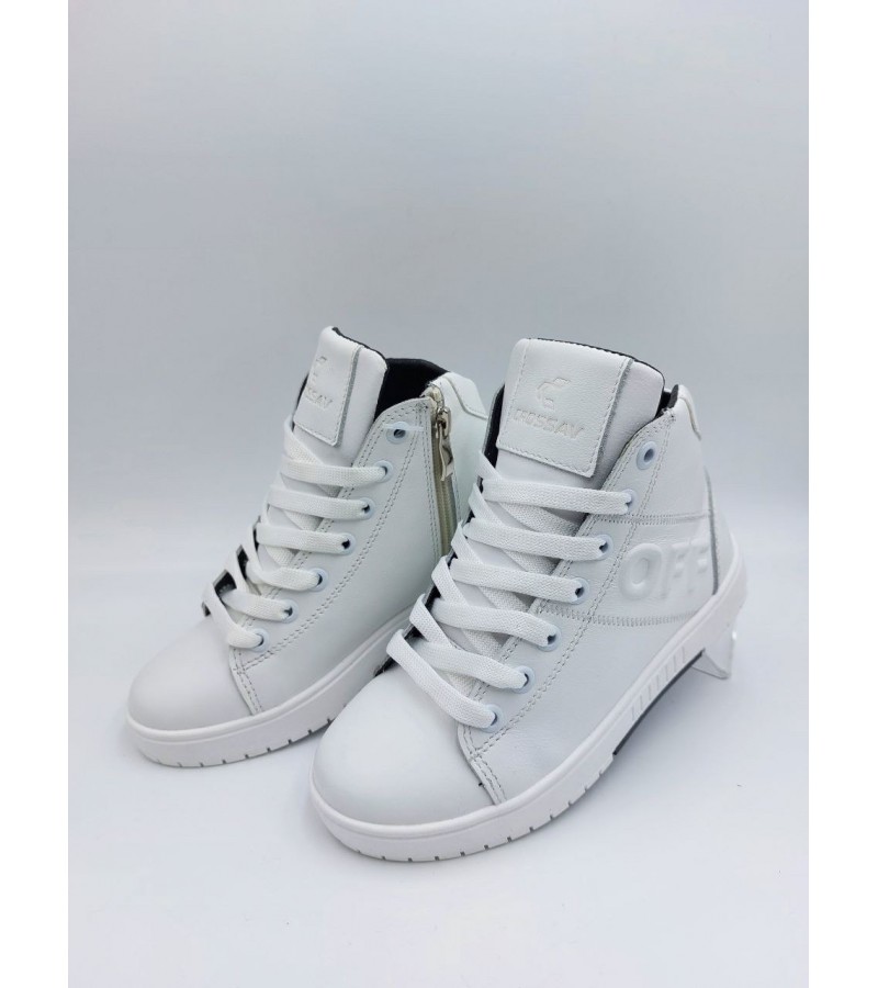 21-102 Білі (Дитячі, Шкіра лицьова)