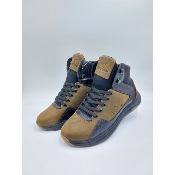 318 Оливково-чорні ( Підліткові, Шкіра крейзі + флотар)