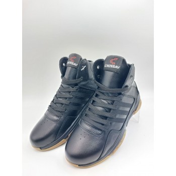 307 чорні (Підліткові, Шкіра лицьова + шкіра флотар)