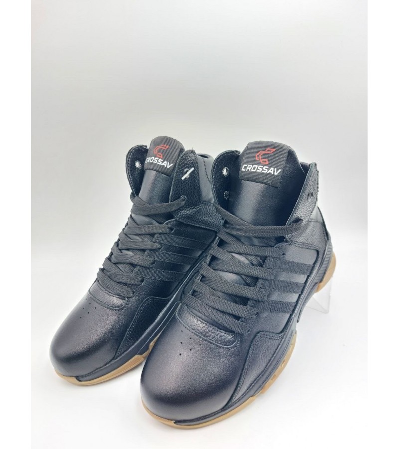 307 чорні (Підліткові, Шкіра лицьова + шкіра флотар)