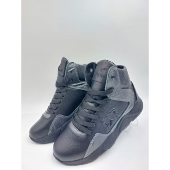 316 Чорно-сірі (Підліткові, Шкіра лицьова + шкіра флотар)