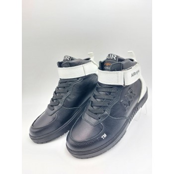 333 Чорно-білі (Підліткові, Шкіра флотар + шкіра лицьова)