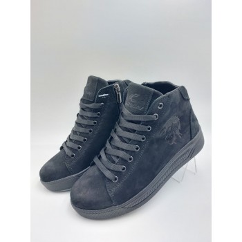 88 Чорні ( Підліткові, Натуральний нубук)