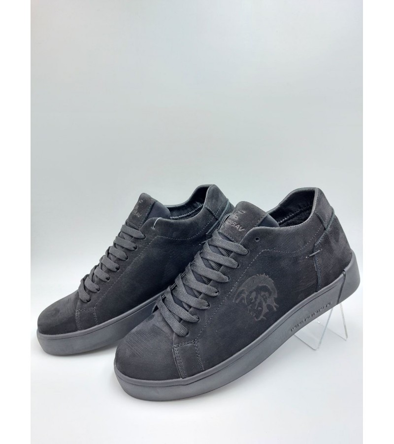 88 Чорні (Чоловічі, Натуральний нубук)