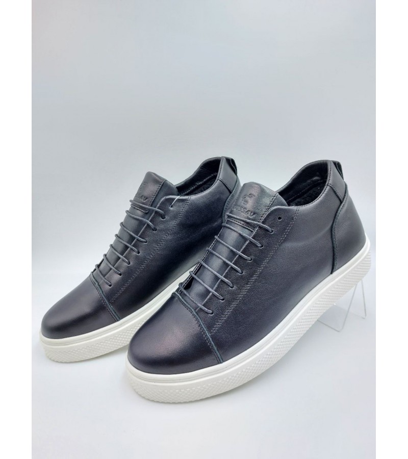 21-01 Чорні (Чоловічі, Шкіра лицьова)