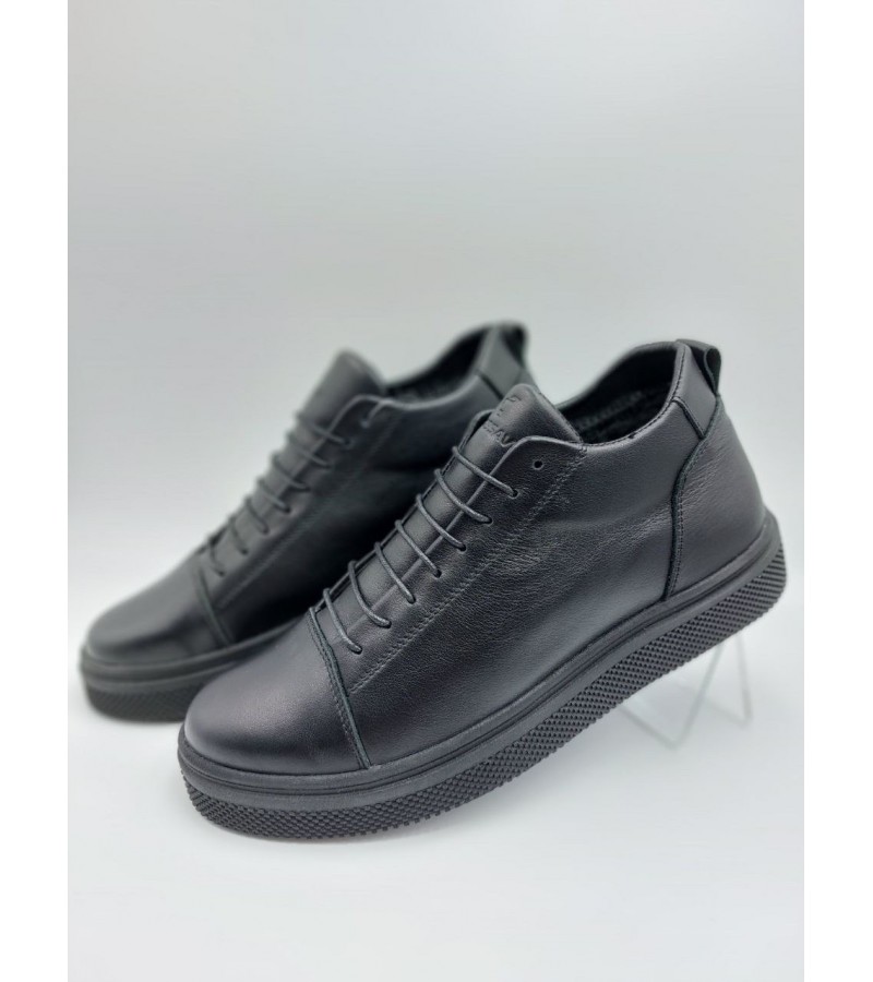 21-01 Чорні (Чоловічі, Шкіра лицьова)