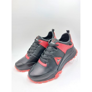 331Чорно-червоні (Чоловічі, Шкіра флотар)