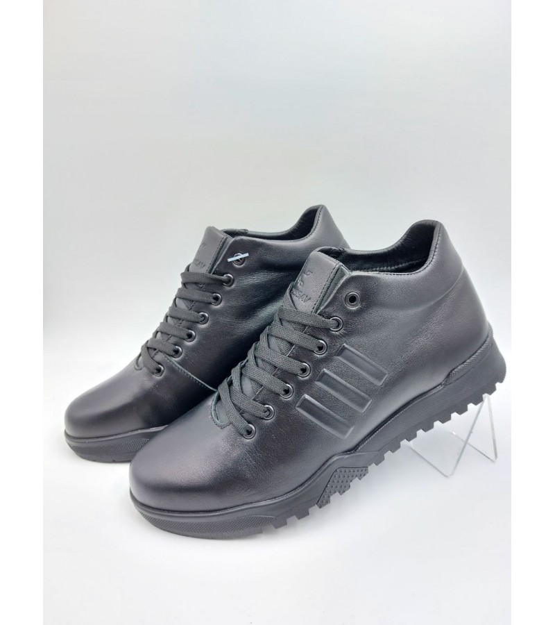 21-100 Чорні (Чоловічі, Шкіра лицьова)