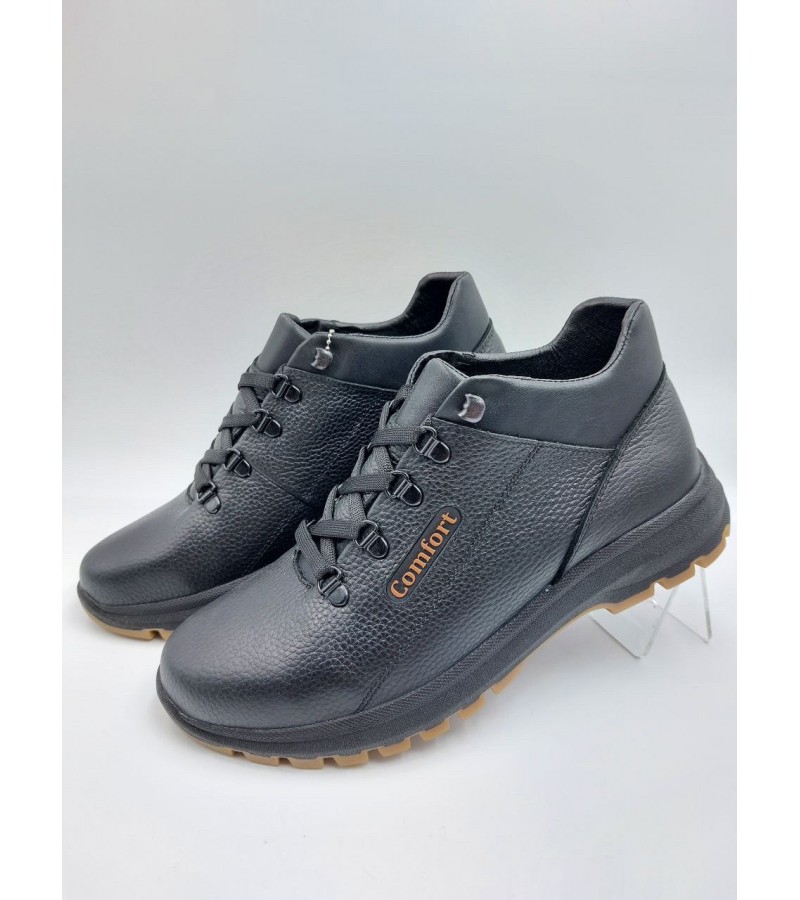 92  Чорні (Чоловічі, Шкіра флотар)