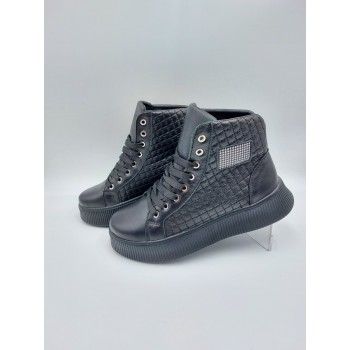 345W Чорні (Жіночі, Шкіра лицьова)