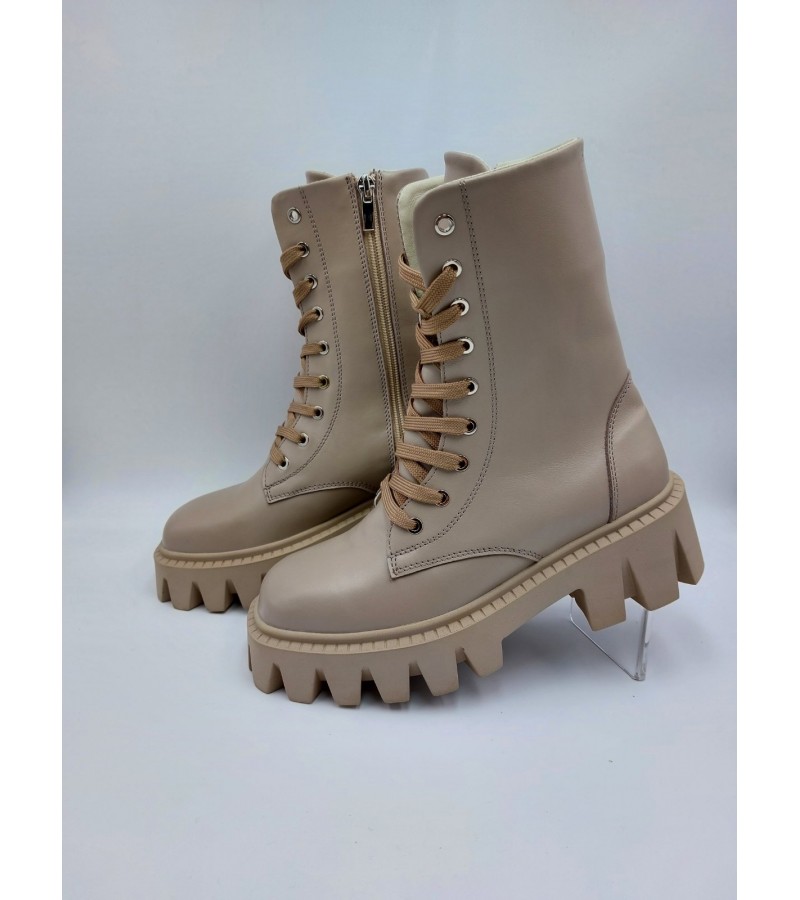 21-143W Бежеві (Жіночі, Шкіра лицьова)