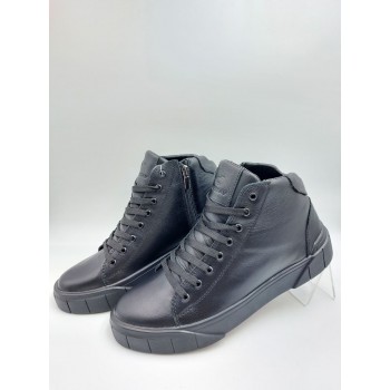 21-111 Чорні (Чоловічі, Шкіра лицьова)