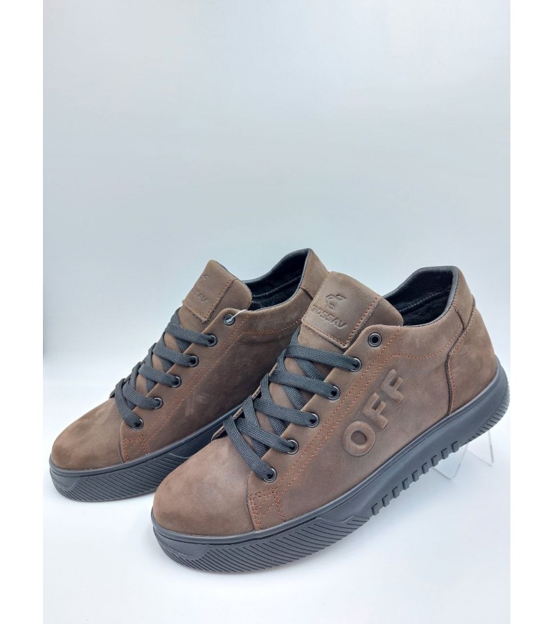 21-10 Коричневі (Чоловічі, Шкіра вощена крейзі)