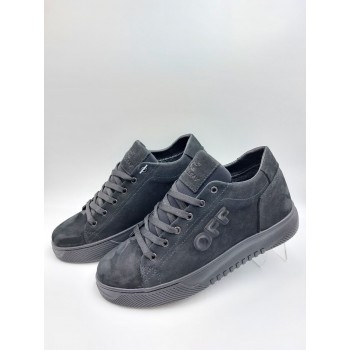 21-10 Чорні (Чоловічі, Натуральний нубук)