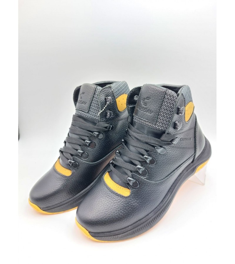 328 Чорно-жовті ( Підліткові, Шкіра флотар)